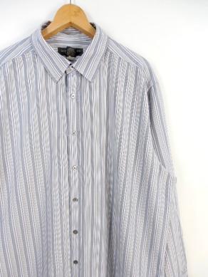 大人気，セール BANANA REPUBLIC バナナリパブリック 長袖コットンシャツ ストライプ柄 メンズUS-XXLサイズ ワイシャツ sh-1912 大きいサイズ(長袖シャツ)｜売買されたオークション情報、yahooの商品情報をアーカイ 男性用