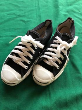 CONVERSE コンバース　ジャックパーセル　黒　USA　JP23