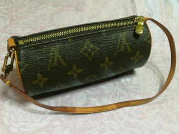 LOUIS VUITTON ヴィトン パピヨン付属ポーチ 小物入れ ミニポーチ ルイ