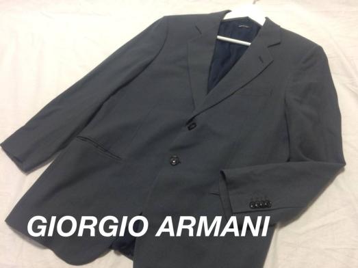 美品 100% カシミア 最高峰 黒タグ GIORGIO ARMANI ジョルジオ 