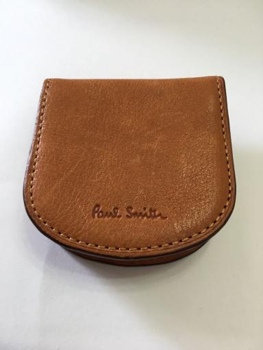 X83001◆ ポールスミス 本革レザー 茶色 小銭入れ コインケース