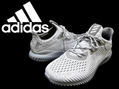 新品 adidas アディダス Alpha bounce Aramis アルファバウンス ランニングシューズ スニーカー US10 ホワイト (ok0306-5)