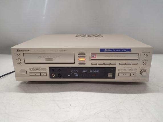  Pioneer パイオニア 3枚CDチェンジャー+CDレコーダー PDR-WD7 517B7-7(パイオニア)｜売買されたオークション情報、yahooの商品情報をアーカイブ公開 - オークファン パイオニア