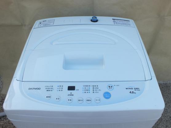 DAEWOO 全自動洗濯機 4.6kg : DW ホワイトダイウ DW-P46CB Daewoo(大宇 