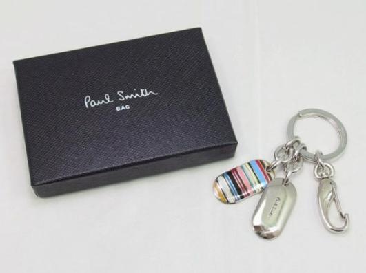 ポールスミス Paul Smith キーリング キーホルダー キーフック マルチカラーストライプ シルバー その他 売買されたオークション情報 Yahooの商品情報をアーカイブ公開 オークファン Aucfan Com