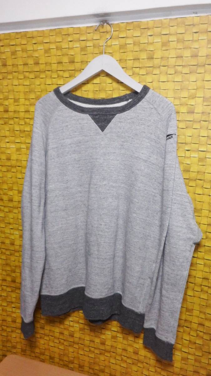 MADE IN ITALY ゴールデングース GOLDEN GOOSE HAUS クルーネックスウェット グレー メンズ M FK