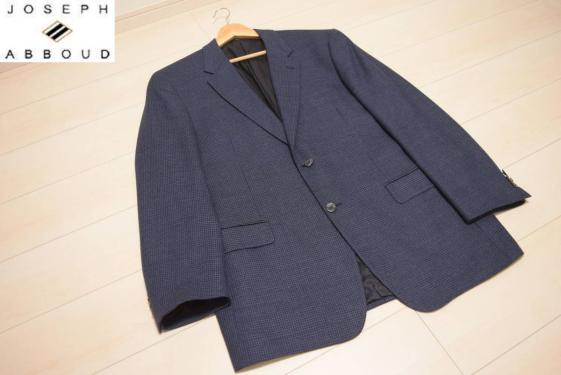 格安，得価 USA製 JOSEPH ABBOUD ジョセフアブード 2釦 ウール 100 
