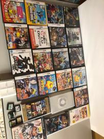 中古ゲームソフトまとめ売り（3DS.PSP.PS2）など 3ds PSP 本体まとめ