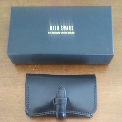 WILDSWANSワイルドスワンズSURGEサージカードケース名刺入れコードバン