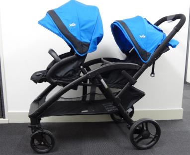 超美品】Joie(ジョイー)二人乗りベビーカー evalite duo(エヴァライト 