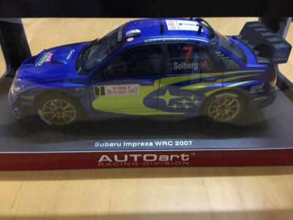 オートアート 1⁄18 スバル WRC インプレッサ AUTOart SUBARU IMPREZA
