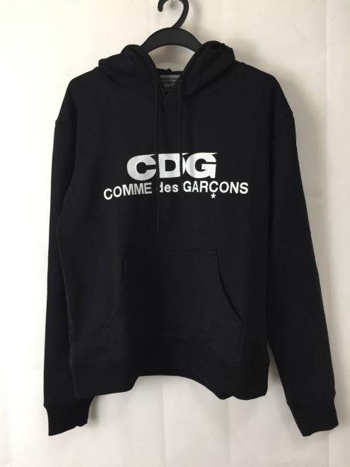 超美品 コムデギャルソン パーカー 黒超美品 comme des garcons