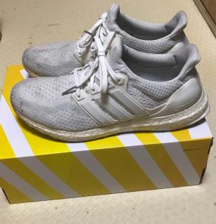 アディダス adidas ULTRA BOOST ウルトラブースト トリプル ホワイト 27㎝