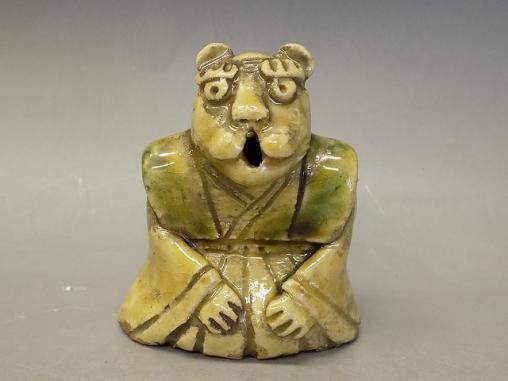 染錦金彩 招き猫 伊万里 18.1cm 置物 / 縁起物 伊万里焼き 瀬戸焼