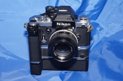 F2 Nikon MD-2 MB-1 ニコン モータードライブ + ブラック フォトミック 