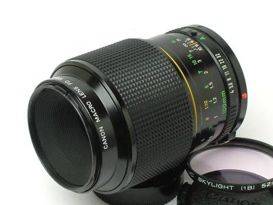 CANON New FD MACRO 100mm F4 外観程度良品 （実用中古） 実写確認済