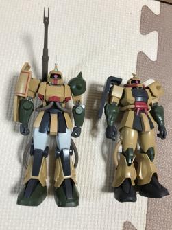 ROBOT魂 ザクキャノン&ザク デザートタイプ 2体セット ROBOT魂 ザク