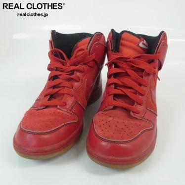 品質保証，HOT NIKE/ナイキ DUNK HIGH Varsity/ダンクハイ トリコロール レッド/ガムソール 407920-602/27 /UP8(27.0cm)｜売買されたオークション情報、yahooの商品情報をアーカイブ公開 - オークファン 27.0cm