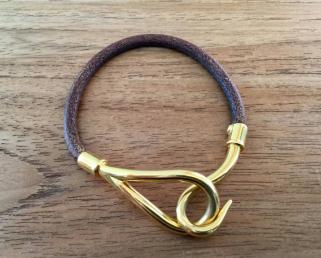HERMES エルメス レザー ブレスレット ブランドアクセサリー