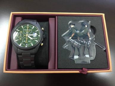 SEIKO WIRED ワイアードウォッチ 進撃の巨人コラボ 数量限定モデル