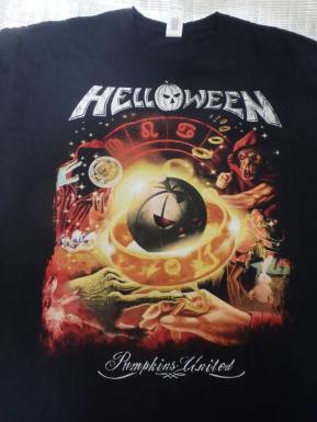 ハロウィン HELLOWEEN PUMPKINS UNITED 2018 来日公演 Tシャツ サイズ XL