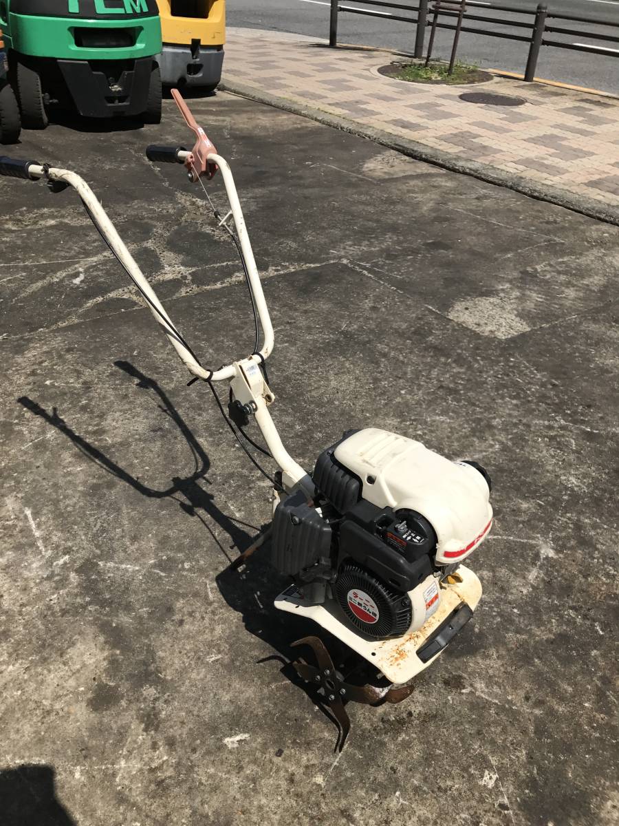ラーニー 管理機 カセットガス式耕運機 CR－G210 移動用車輪付き 