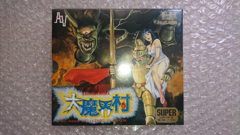 ネット売り出し 新品 PCエンジンスーパーグラフィックス専用 大魔界村