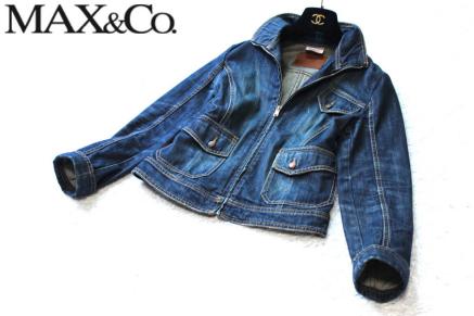 MAX＆Co 大人カジュアル デニムジャケット♪ Max & Co 