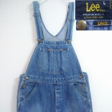 雰囲気系 ビンテージ リー ヒッコリーストライプ オーバーオール 50s