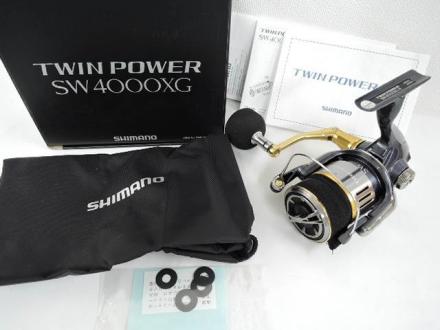 d668 シマノ スピニングリール ツインパワー SW4000XG 美品