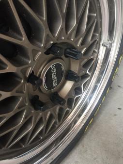 ESSEX WHEEL CRS 6ケツ アルミホイール 18インチ 8j TOYOタイヤ付き 8 