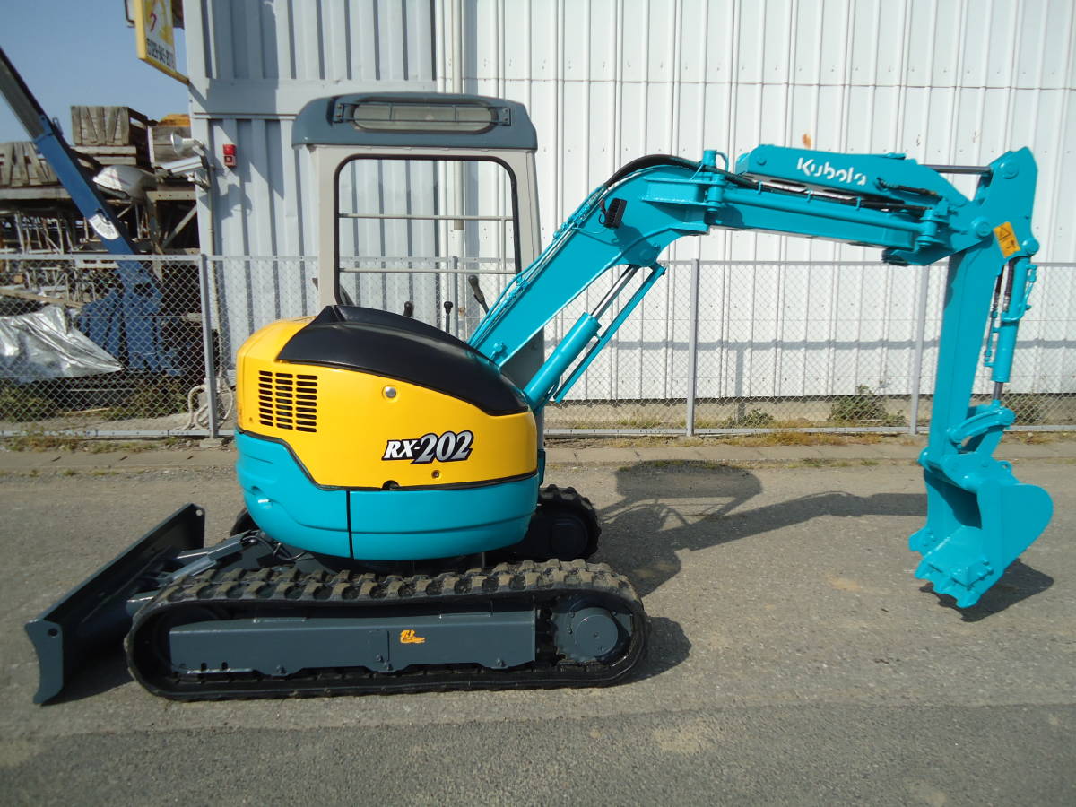クボタ RX202E ミニ油圧ショベル 2tクラス 小旋回 バックホー ユンボ