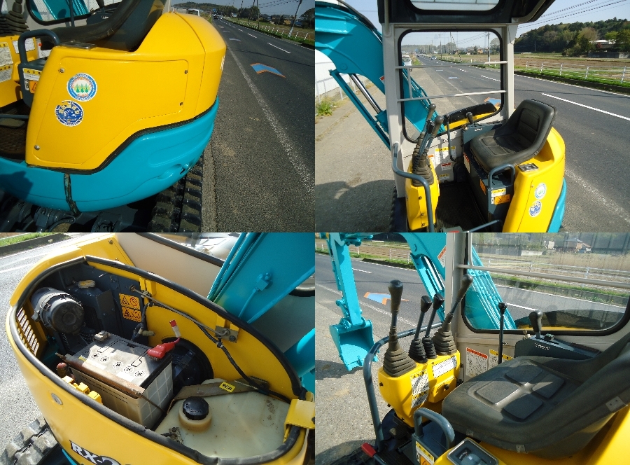 クボタ RX202E ミニ油圧ショベル 2tクラス 小旋回 バックホー ユンボ 