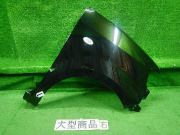 良品!ワゴンRスティングレー MH22S右フロントフェンダーパネル/スパークブラックパールZHY