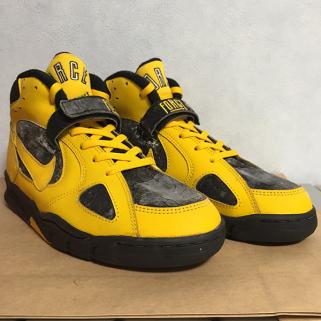 大人気，品質保証 観賞用 US9 27cm NIKE AIR MEGA FORCE 630066-070 ナイキ エア メガフォース 1993年製 ビンテージ デッドストック ブラック イエロー(27.0cm)｜売買されたオークション情報、yahooの商品情報をアーカイブ公 27.0cm