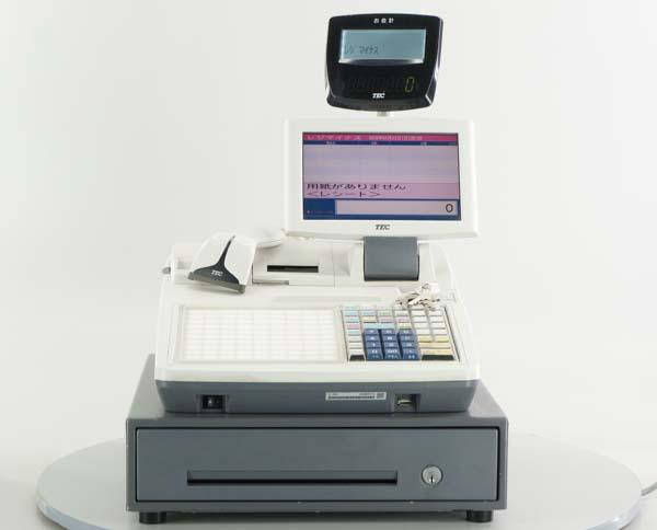 東芝テック | FS-2055 TEC 電子レジスター 鍵付き FS-2055-V2-R POS