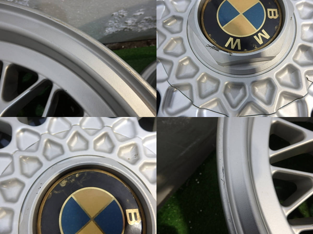 a2586☆BMW純正☆15×7J +20 5H PCD120☆中古4本
