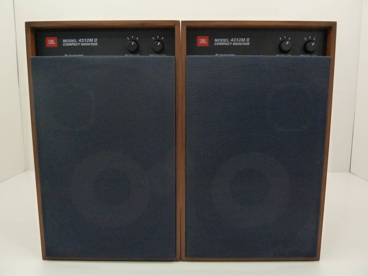 JBL スピーカー コンパクトモニター 4312MII 4312M2 WX ウォールナット 