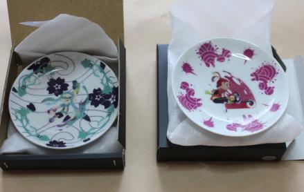 スプラトゥーン Splatoon 有田焼豆皿セット（ボーイ、ガール