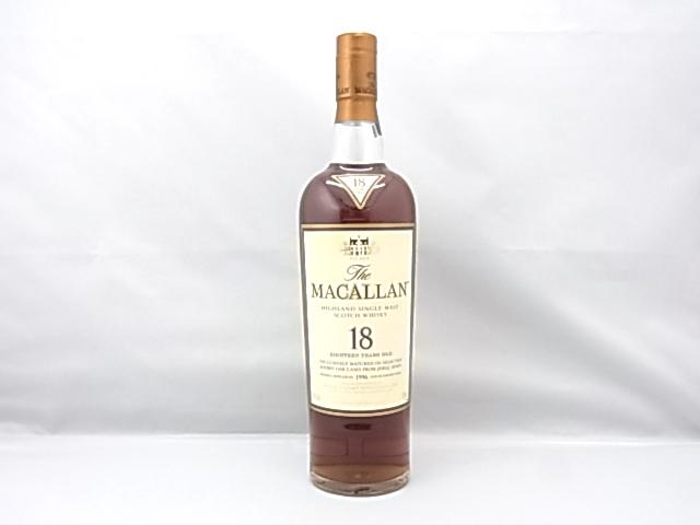 古酒 THE MACALLAN マッカラン 18年 700ml [ec16] 1662