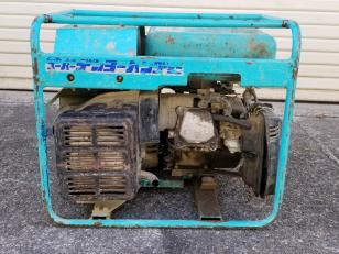 デンヨー 溶接機 GAW-135 中古 建設 インバータ発電機 単相1.5kVA 