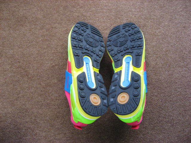 新品 adidas アディダス ZX FLUX スニーカー 27.5cm 黄緑/赤系/青/黄色