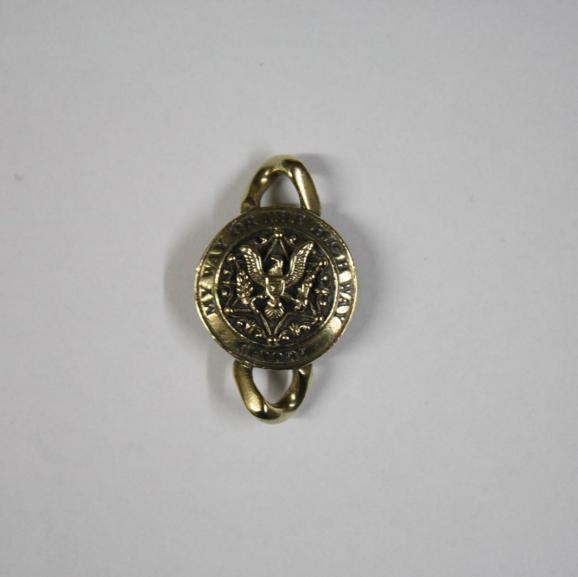 CALEE コンチョ付き 真鍮ウォレットチェーン CALEE - SILVER STAR