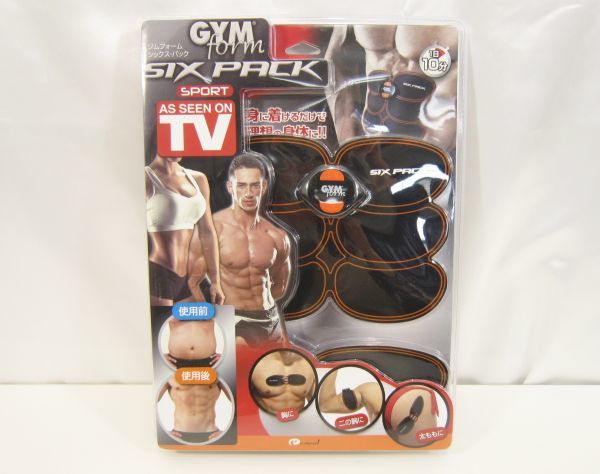 y)【未開封】 GYM form SIX PACK ジムフォーム シックス・パック