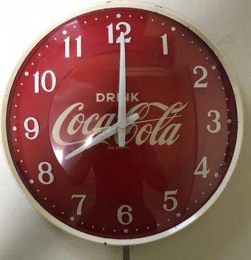 コカコーラ 壁 時計 ネオン アンティーク コカ・コーラ コカコーラ 壁
