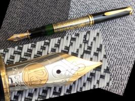 【20C-833 M】M900 Pelikan トレド 希少品 ◇超貴重 ペリカン万年筆PELIKAN M900 ビッグ・トレド 20Cニブ 最初期