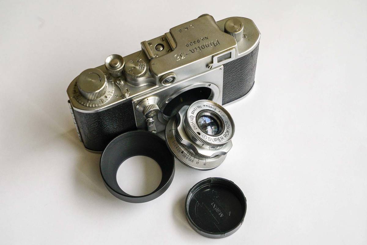スーパーロッコール 45mm F2.8 SUPER ROKKOR MINOLTA 千代田光学 初期