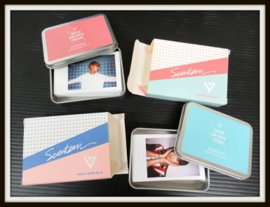 SEVENTEEN Shining Diamond 2016フォトカードセットA 2016 LIKE SEVENTEEN SHINING DIAMOND CONCERT公式フォトカードA&B