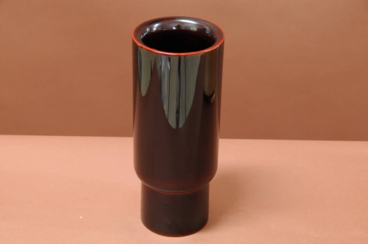輪島塗 慶塚作 溜塗 花器 商品紹介 ｜輪島塗の慶塚漆器工房 Wajima
