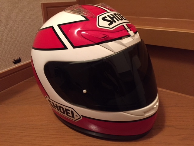 ショウエイ SHOEI★バリバリ伝説 バリ伝 フルフェイス ヘルメット Sサイズ 55・56cm 中古品 巨摩 郡 グンヘル
